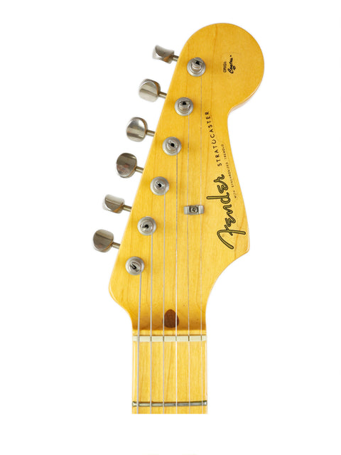 Image of a Fender Vintage Hot Rod ‘57 Stratocaster from 2007, showcasing its classic design and vibrant finish.