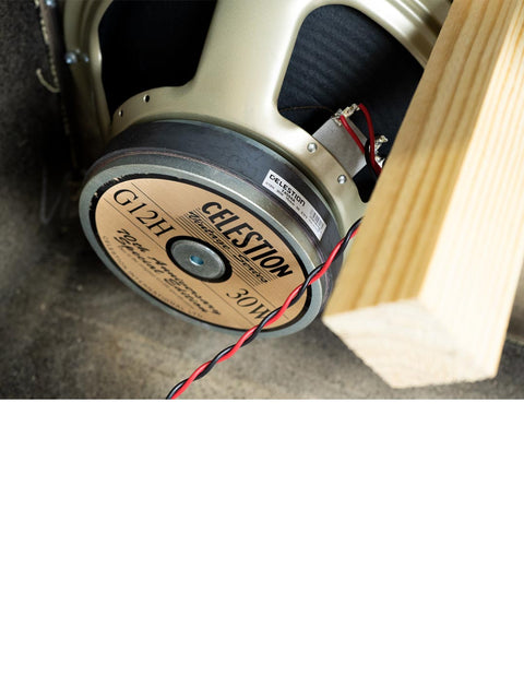 Marshall 2061X Lead & Bass amp head with wires, emphasizing its handwired quality and UK origin from 2017.