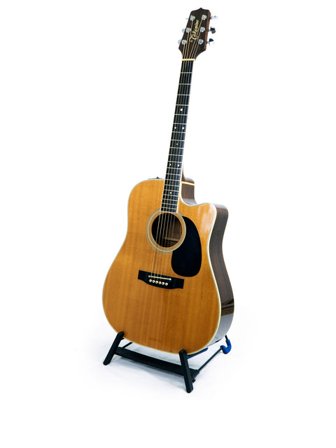 Takamine EF 360SC guitar, Japan 1988, prominently featured on a white background.