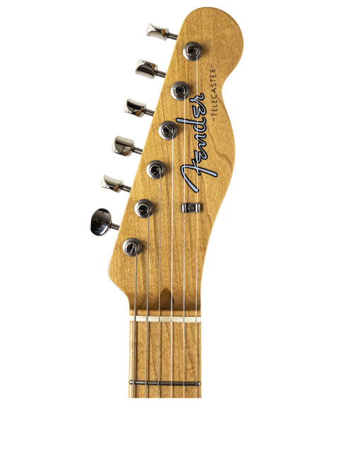 The Fender American Standard Stratocaster M-1, featuring a classic body shape and rich color, ideal for any guitarist.