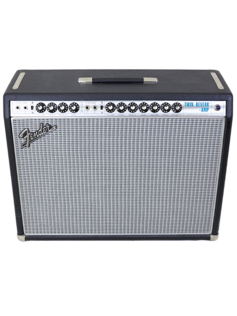 The Fender Super Reverb 60W amp, known for its rich tone and vintage style, ideal for live performances and studio recordings.