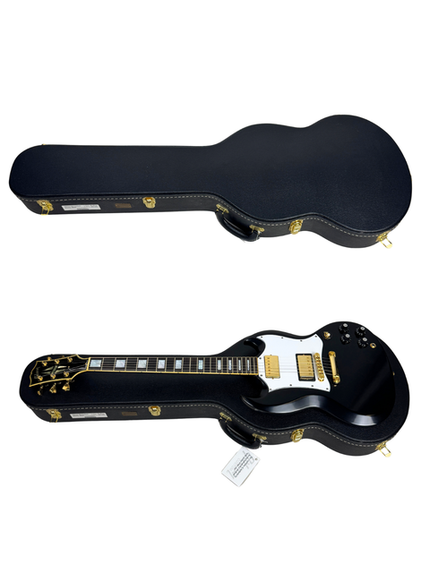 Gibson Custom Shop SG Custom with 'Back in Black' Upgrades - USA 2022