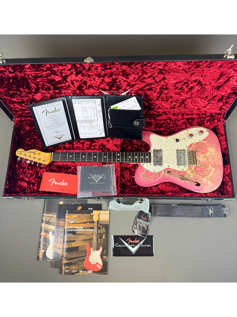 Fender Custom Shop 72' Reissue Telecaster Thinline Relic - USA 2021