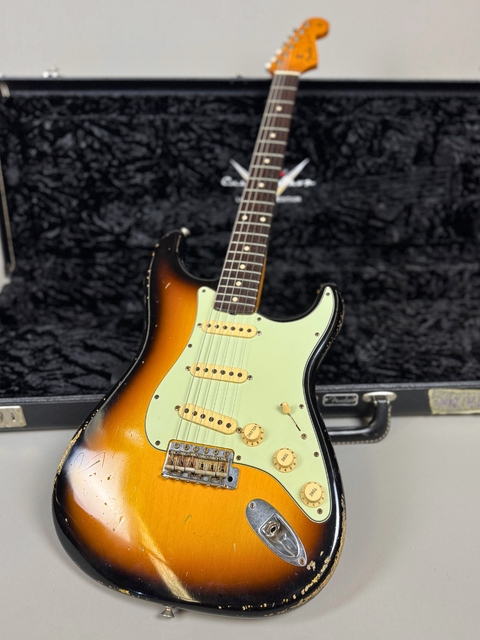 SOLD - Fender Masterbuilt Todd Krause Wildwood 10 '59 Stratocaster Relic Brazilian Board - USA 2008