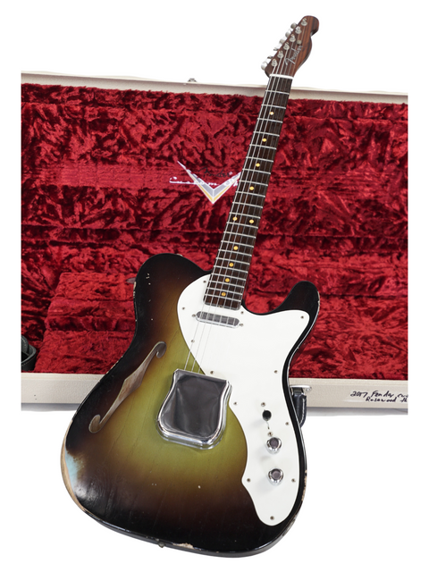 SOLD - Fender Custom Shop 1950's Thinline Telecaster Relic - USA 2017