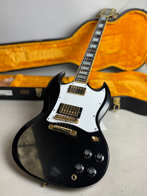 Gibson Custom Shop SG Custom with 'Back in Black' Upgrades - USA 2022