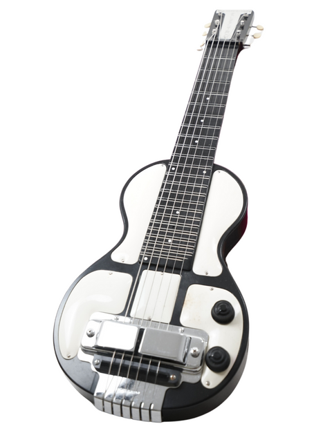 Vintage Rickenbacher B-6 'Panda' Lap Steel - USA c.1940s
