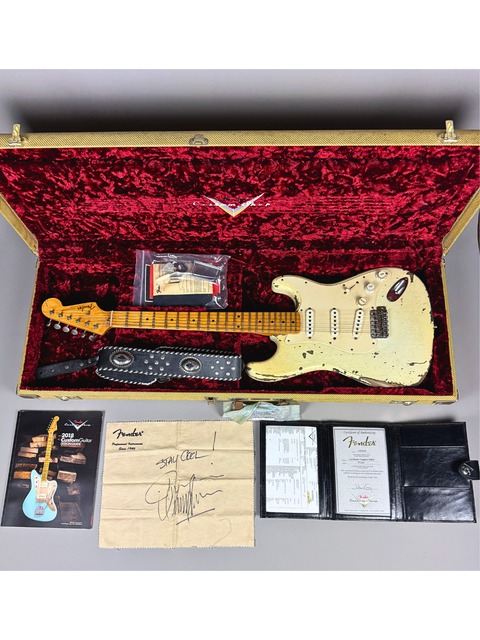 Fender Masterbuilt John Cruz Vaughan Brothers Guitar Set 1 of 30 - USA 2018