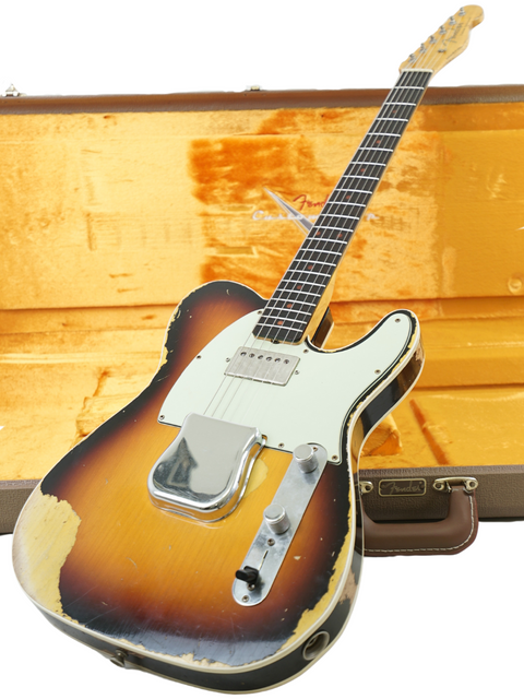 Fender Custom Shop 60s Super Faded Aged Heavy Relic Telecaster Custom - USA 2017