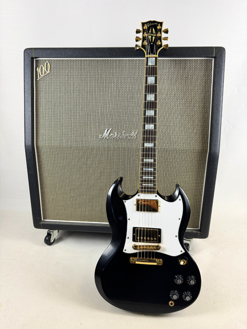 Gibson Custom Shop SG Custom with 'Back in Black' Upgrades - USA 2022