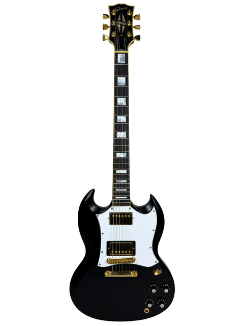 Gibson Custom Shop SG Custom with 'Back in Black' Upgrades - USA 2022