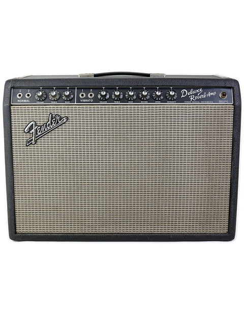 SOLD - Vintage Fender Deluxe Reverb Blackface Combo  – USA 1967
