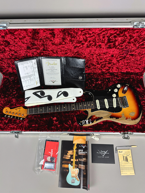 Fender Masterbuilt John Cruz Vaughan Brothers Guitar Set 1 of 30 - USA 2018