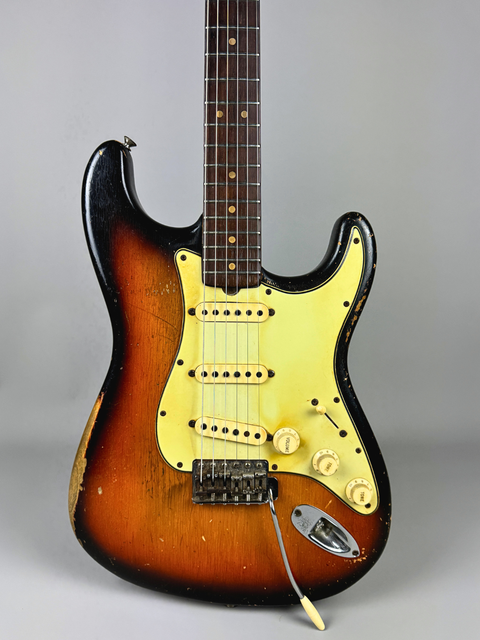 Vintage Fender L-Series Stratocaster Refin - USA 1964