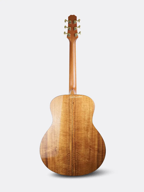 Wooden R. Taylor Style 1 guitar on a white background