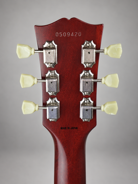 25018 Tokai LS 135 Love Rock Model Japan 2005 – back headstock close-up