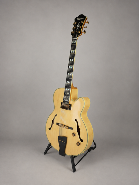 Ibanez PM200 Pat Metheny Signature - Japan 2023 — original-angle stand view 07