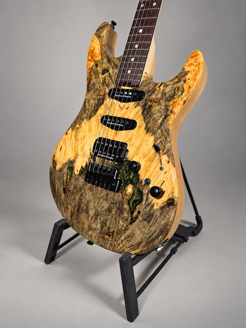 ESP Snapper CTM Custom Shop Buckeye Burl HR - Japan 2022, photo 8 of 13