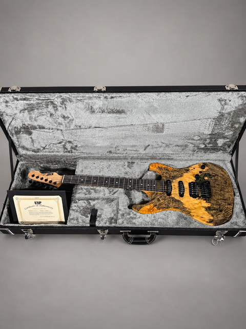 ESP Snapper CTM Custom Shop Buckeye Burl HR - Japan 2022, photo 12 of 13