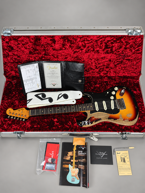 Fender Masterbuilt John Cruz Vaughan Brothers Guitar Set 1 of 30 - USA 2018, photo 13 of 26
