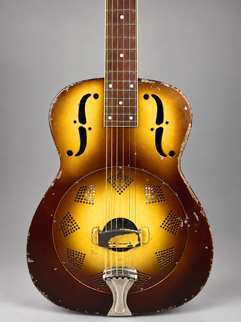 Vintage National Triolian Square Neck - USA c.1933 — back view