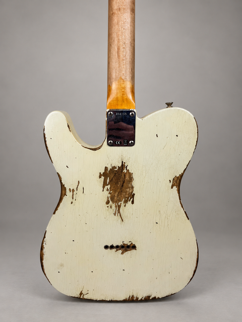 Fender Custom Shop Limited Edition '63 Telecaster Heavy Relic Super Faded Aged Olympic White - USA 2018, photo 4 of 13