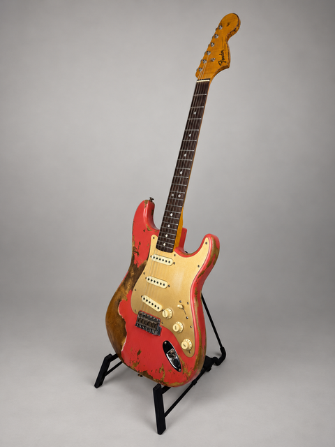Fender Custom Shop Limited Edition Big Head Stratocaster Super Heavy Relic Aged Fiesta Red - USA 2019, photo 7 of 13