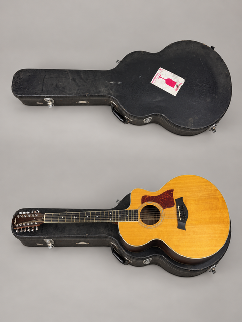 26234 right-handed guitar and closed case composite