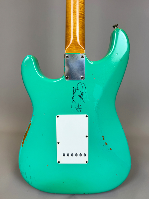 Fender Custom Shop '60 Stratocaster Cunetto Relic Signed by Jeff Beck - USA 1996