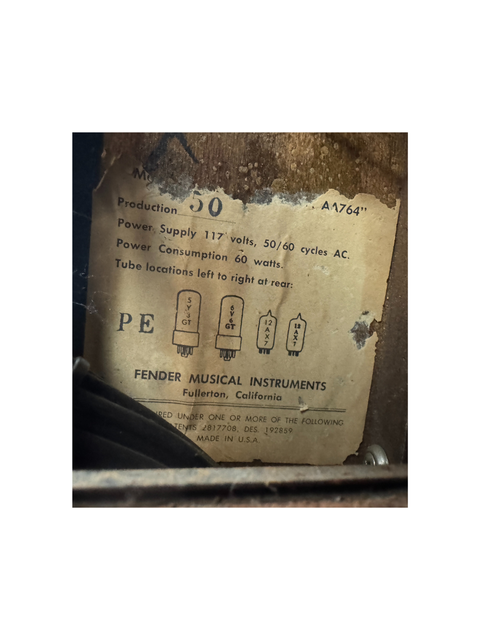 Vintage Fender Vibro Champ AA764 Combo - USA 1966