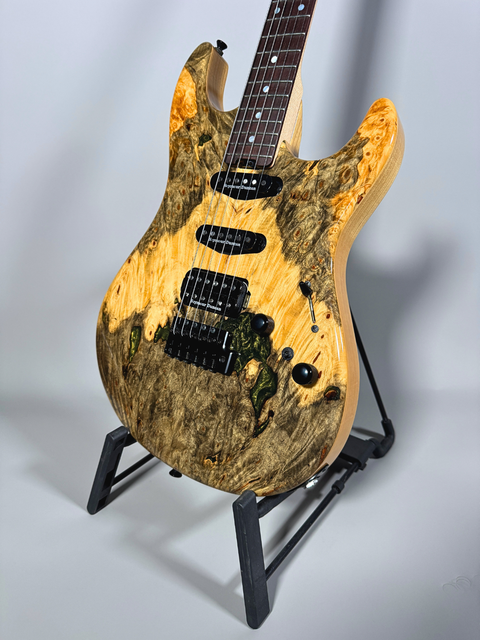 ESP Snapper CTM Custom Shop Buckeye Burl HR - Japan 2022