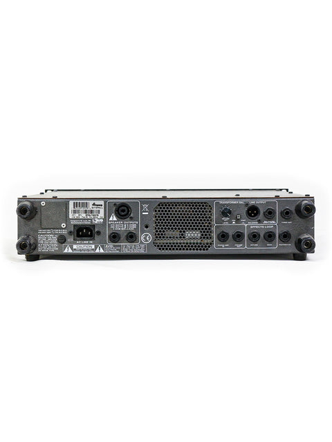 Ampeg SVT-3 Pro Professional Bass Head - rear view showing input/output connections