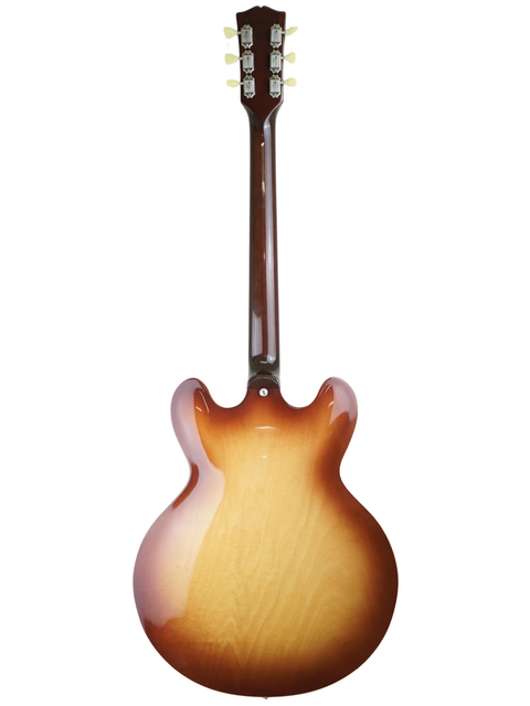 Beautiful Gibson ES-335 in Iced Tea color, highlighting its classic shape and premium quality from the USA, 2012.