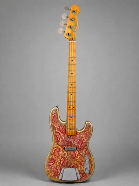 Vintage Telecaster Bass Pink Paisley ex. Steve Kilbey - USA 1968