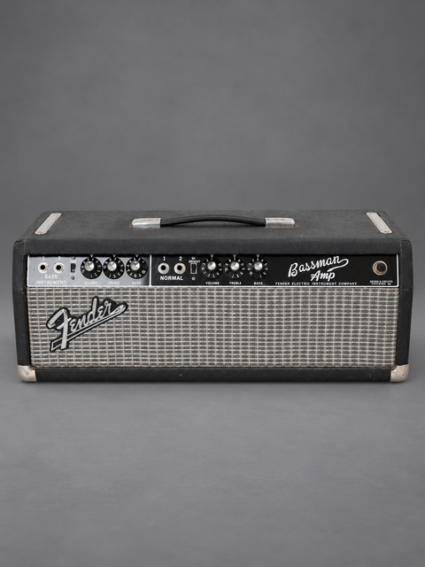 Fender Bassman Head - USA 1972 (Blackface Panel)