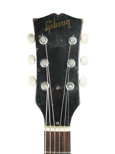 Classic 1953 Gibson Les Paul Standard guitar, featuring timeless design and rich history, a must-have for any vintage collection.
