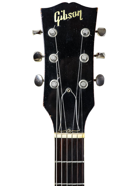 Classic 1961 Gibson Les Paul Custom, a vintage electric guitar celebrated for its craftsmanship and musical legacy.