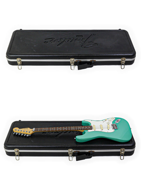 Fender Stratocaster Custom Shop electric guitar, Strat Plus Deluxe model from 1989, exemplifying classic American guitar artistry.