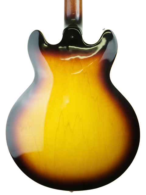 Gibson Custom Shop ES-339 guitar with a striking sunburst finish, made in Memphis, USA, in 2009.

