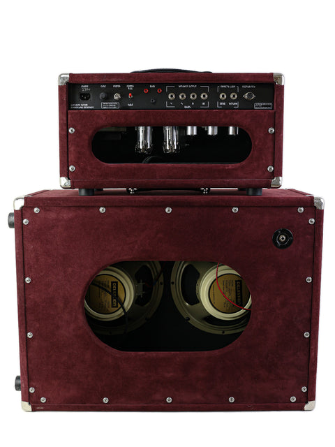 Inside view of Premier Guitars' Amplified Nation Wonderland V2 showing premium Orange Drop capacitors and hand-wired circuitry