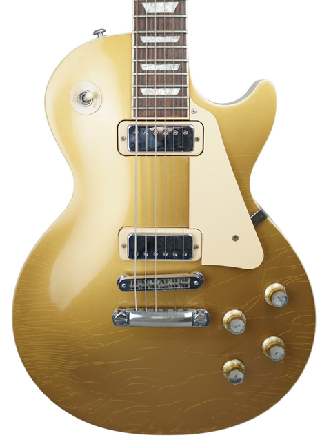 Limited Edition Gibson Les Paul Standard Goldtop, celebrating 30 years of excellence with its iconic design from 2000.
