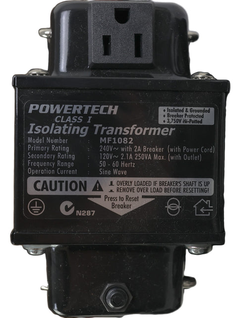 Powertech isolating transformer designed for Rivera Sedona Lite 1 x 12" 55W Combo, ensuring optimal sound quality.