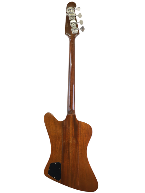 Stunning 1976 Gibson Bicentennial Thunderbird IV Bass, showcasing a beautifully crafted wooden body and neck.