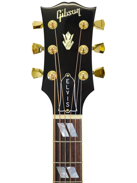 Stunning black Gibson Les Paul Custom Shop guitar, representing top-tier craftsmanship from the USA 2023 edition.