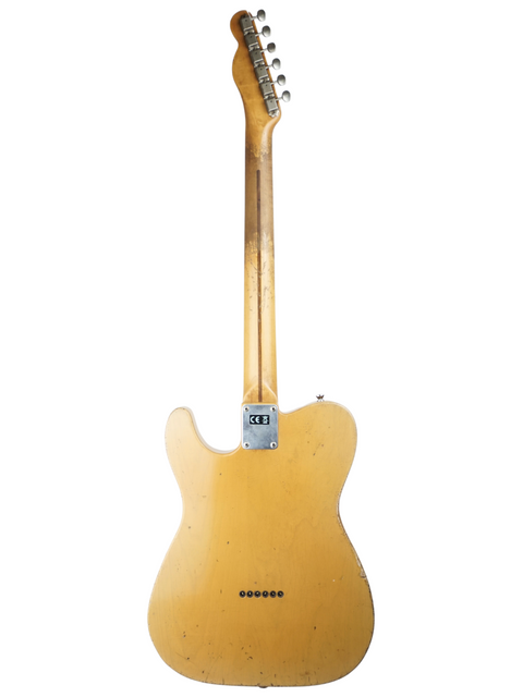 Stunning yellow 1961 Fender Telecaster, a true vintage gem that captures the essence of rock 'n' roll history.
