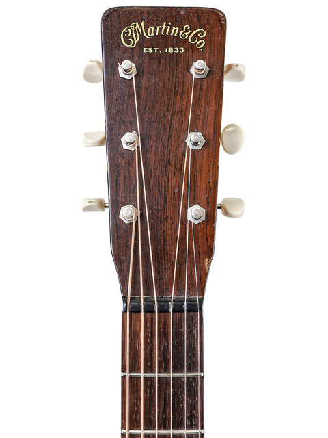 The 1954 Martin 00-17 acoustic guitar, a tribute to Martin Luther King Jr., showcasing vintage American craftsmanship.