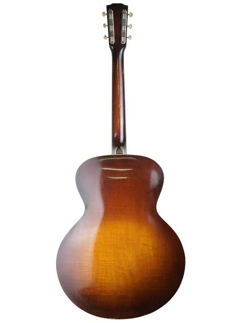 The elegant Gibson J-45 guitar, a symbol of quality, paired with a vintage Kalamazoo KG-32 from 1938.
