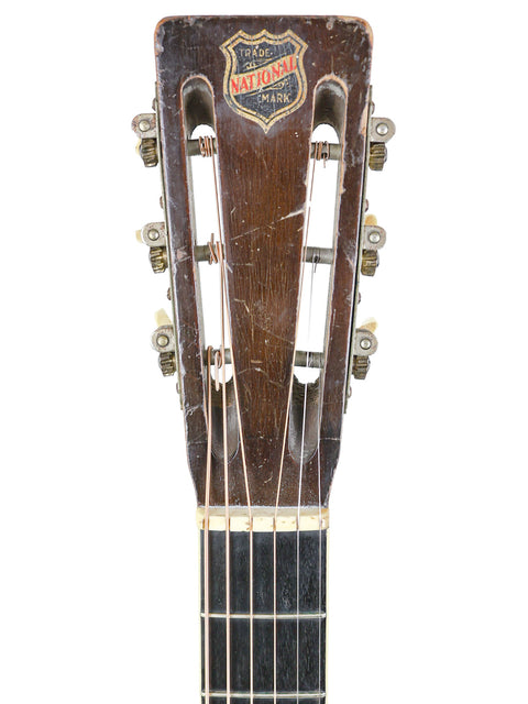 Vintage 1940s Martin Luther King Jr. signature guitar, National Style 'O' 14-Fret, made in the USA, 1934 model.
