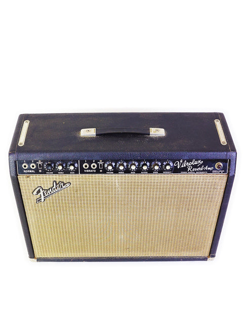 1966 Fender Vibrolux Reverb, a vintage 35-watt combo amplifier known for its rich tone and classic 1960s style.