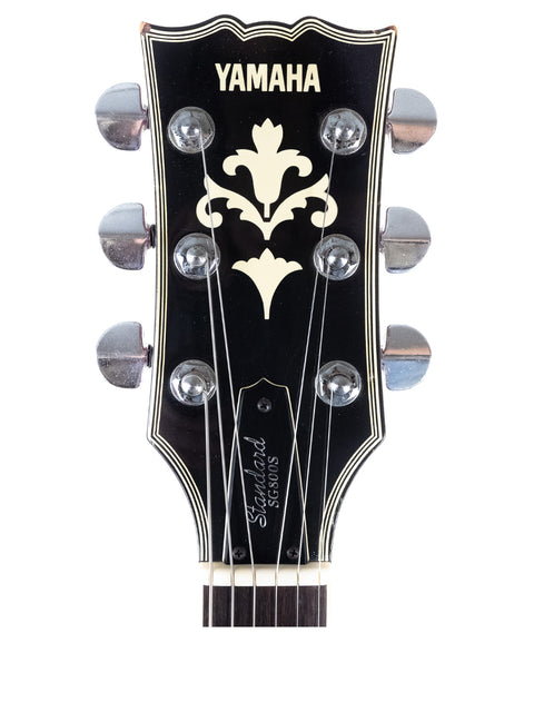 1981 Yamaha SG 800S guitar, a classic piece from Japan, known for its unique design and rich sound.